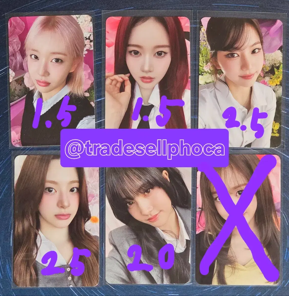 STAYC Stayc Bebe Apple Music Kirby unreleased photocard wts